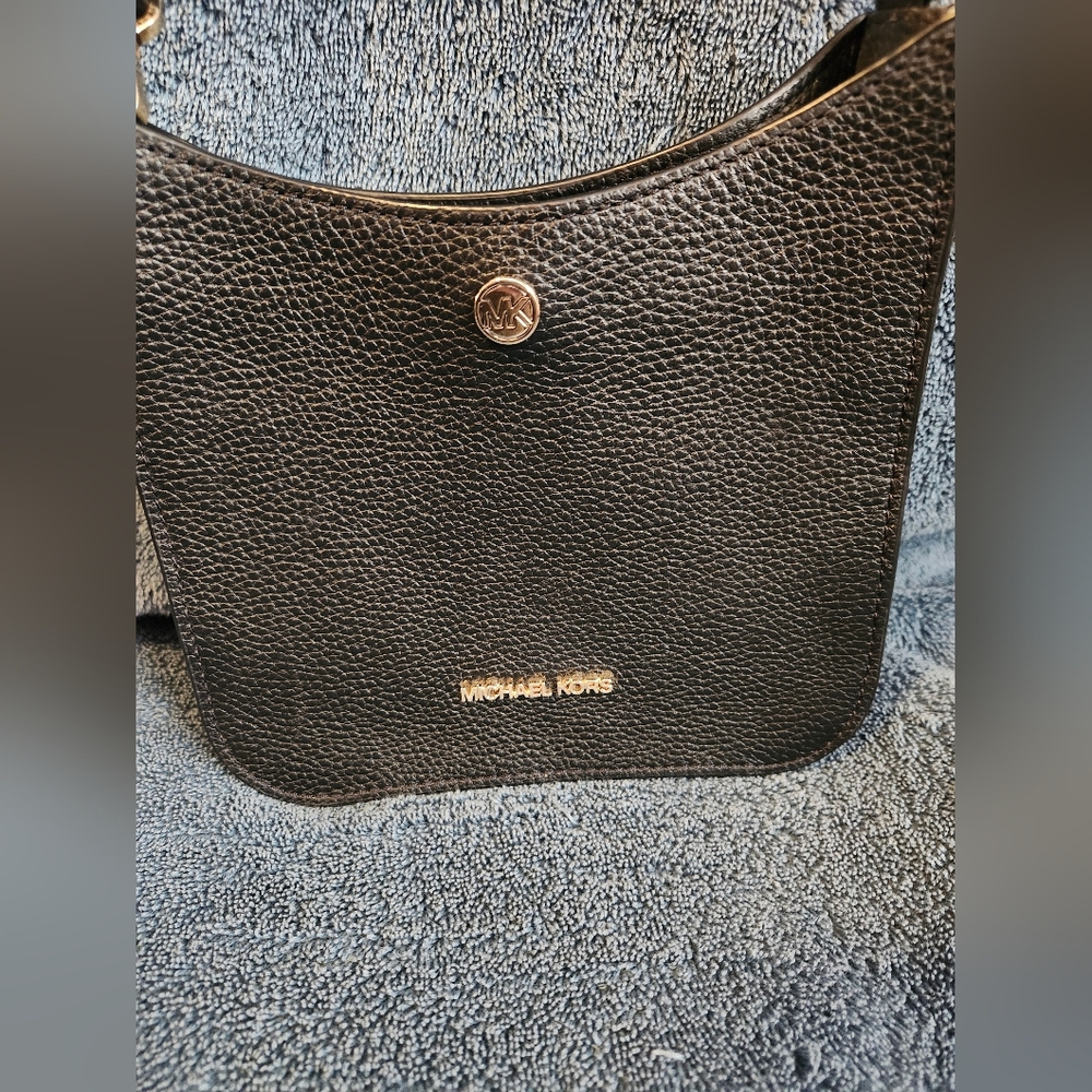 Michael Kors Black Leather Handbag